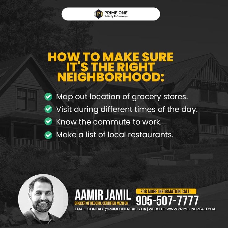 What To Look For In A Good Neighborhood When Buying