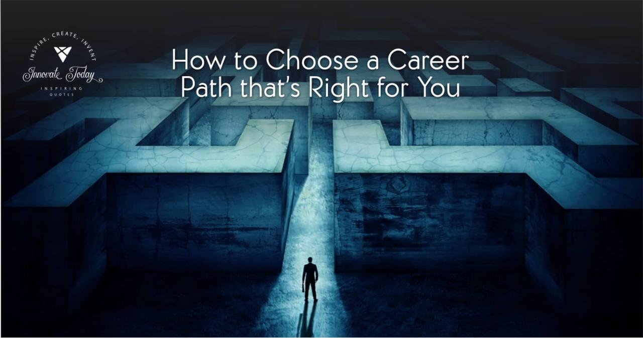 How To Choose The Right Career Path After College