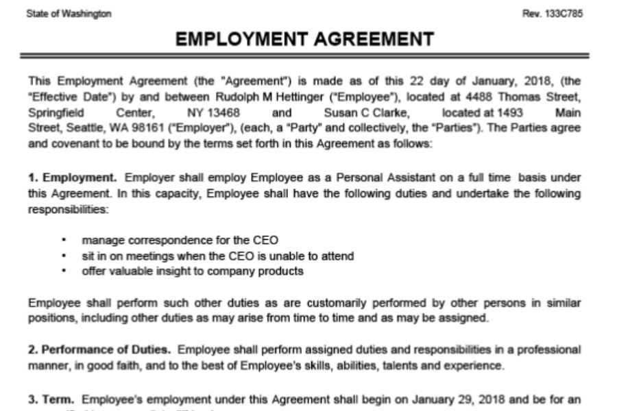 5 Key Elements of Employment Contracts