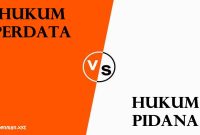 Apa Yang Dimaksud Dengan Hukum Perdata Dan Pidana