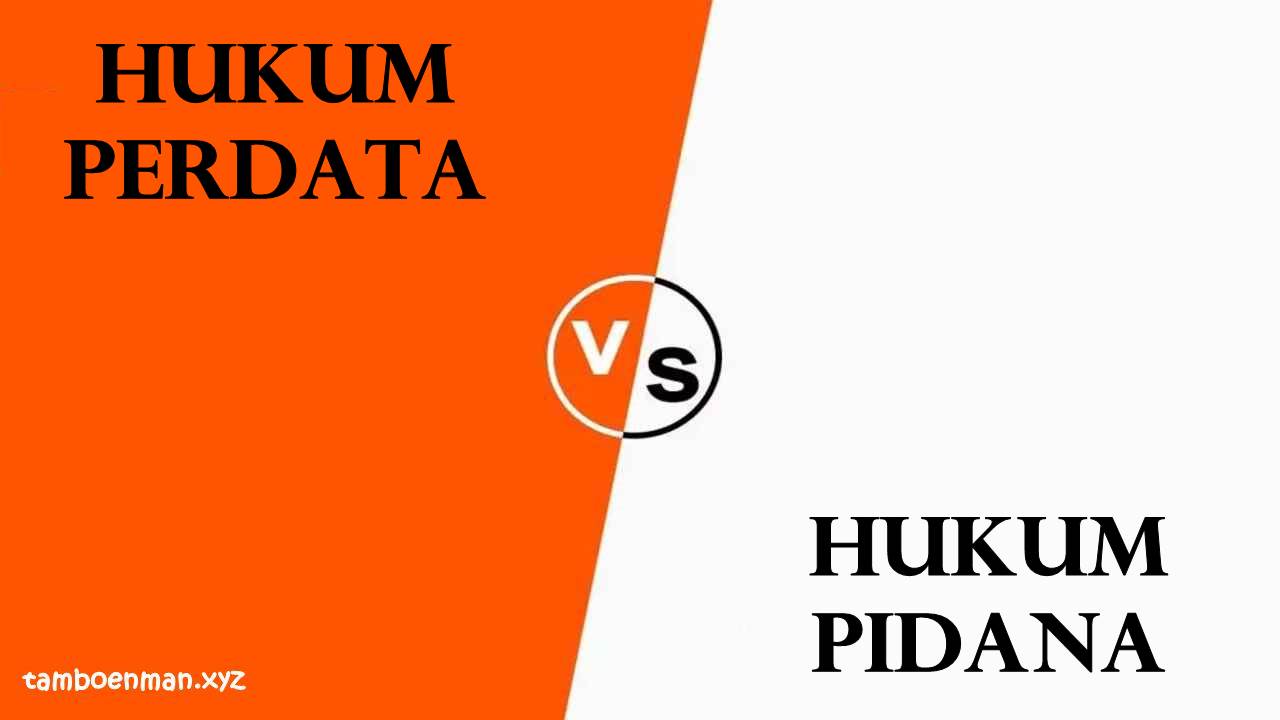 Apa Yang Dimaksud Dengan Hukum Perdata Dan Pidana