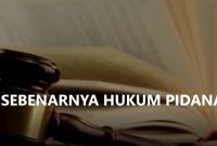 Apa Yang Dimaksud Dengan Hukum Pidana Dan Contohnya